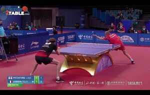 Félix LEBRUN vs Liam PITCHFORD - Championnats du Monde 2022 de tennis de table